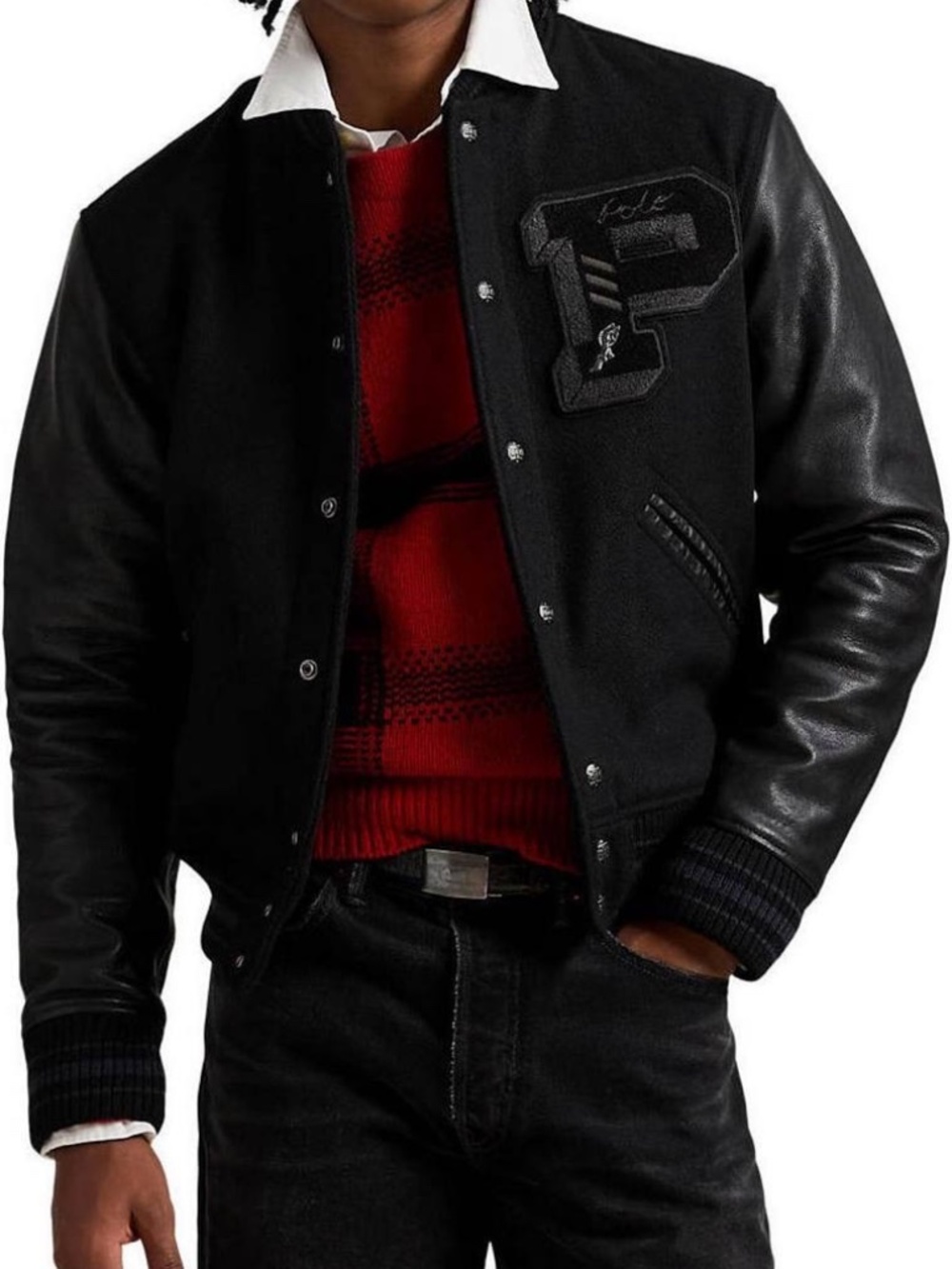 Polo Ralph Lauren Men's Letterman Jacket size S